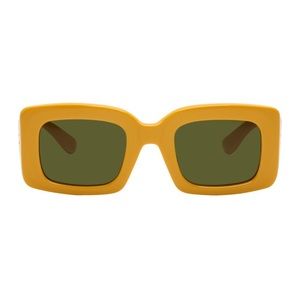 Raen Flatscreen Unisex Yellow/Green Sunglasses